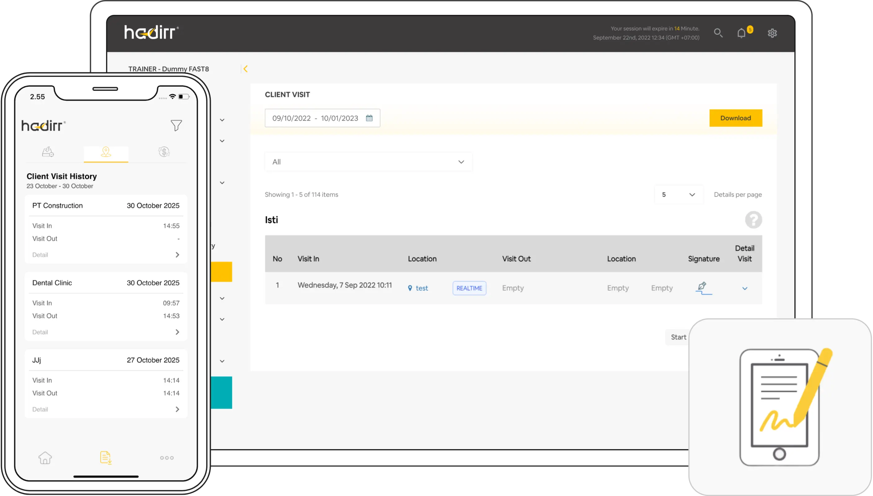 Client Visit / Canvassing